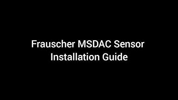 Frauscher MSDAC Sensor Installation Guide