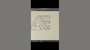 A logo design process in Adobe Illustrator #shorts