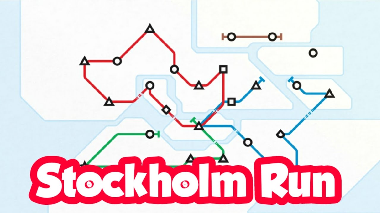 Stockholm Run [Mini Metro]