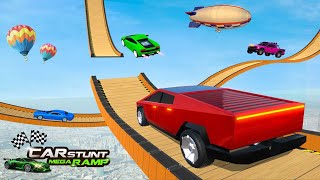 Ramp Car Stunt Jumping Top Speed Mega Ramp Racing - Android Gameplay screenshot 2
