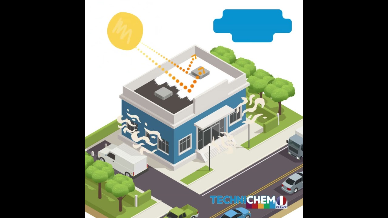 🥵 Peinture réfléchissante LA + PERFORMANTE 🔥1 COUCHE🔥PAS DE PRIMAIRE-TECHNITHERM - TECHNICHEM FRANCE