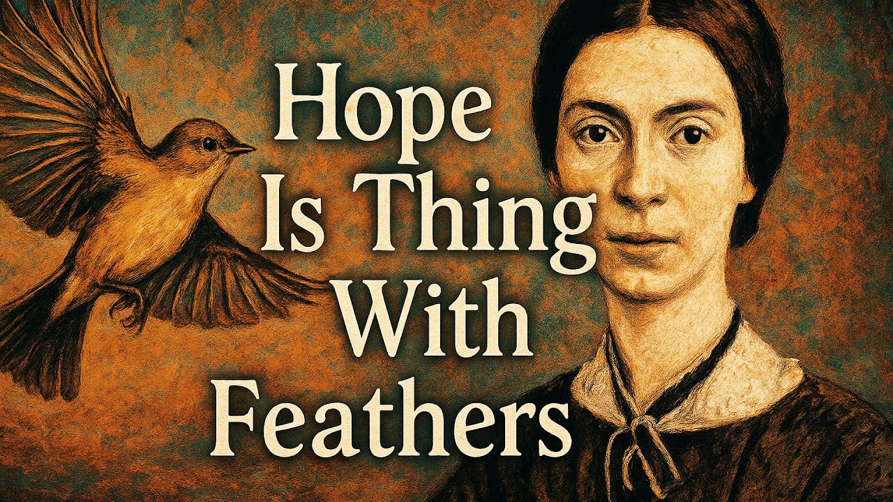 "Hope" is the thing with Feathers - By Emily Dickinson (Inspirational Poetry) 