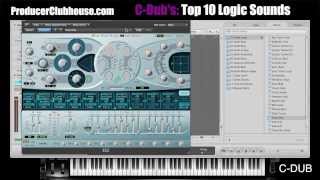 C-Dub's Top 10 Logic Sounds -Easy Production Tutorial