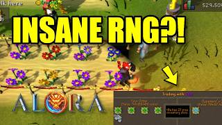 Alora RSPS: *INSANE RNG Coming In?!* Chucking Billions on Massive OSRS RSPS! +HUGE G/A