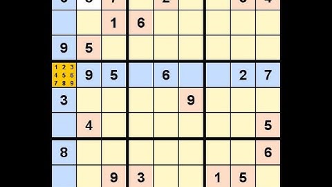 How to Solve Los Angeles Times Sudoku Expert September 3, 2022