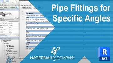 Revit Pipe Fittings for Specific Angles