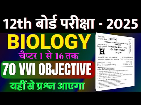12th Class Biology