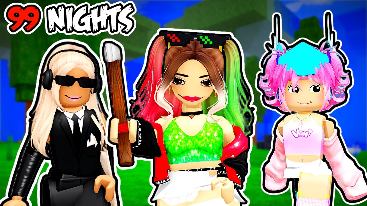 I Played 99 NIGHTS IN THE FOREST With Vani & Alaska!