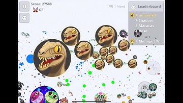 【Agar.io Mobile】Duo Server Takeover with Ringo