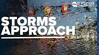 The Weather Authority: Storms on the way