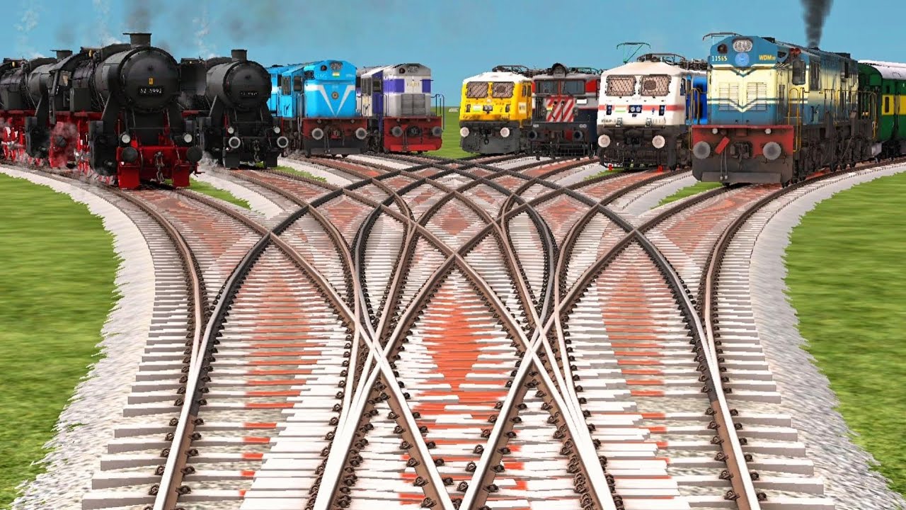 Super Fast Express Humsafar | New Route Change Railgadi Ground Trains ...