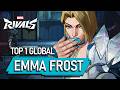 TOP 1 GLOBAL EMMA FROST ! ŤTK - MARVEL RIVALS PRO