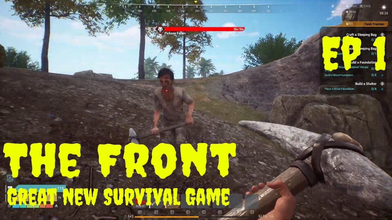 Best New Crafting Survival Game - The Front - Solo server setup & SOLO ...