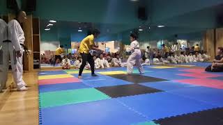 Rama's taekwondo performance