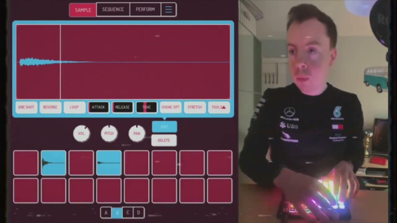 Beat Cooking with Koala Sampler and Launchpad Novation Mini 3