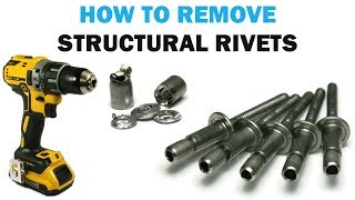 How to Remove a Structural Rivet | Fasteners 101