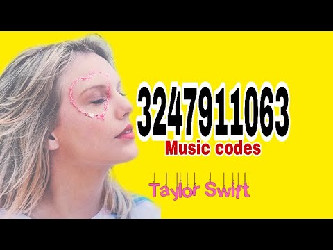 Taylor Swift Roblox ID Codes To Play Pop Songs [2023] #taylorswift #mu, taylorswift