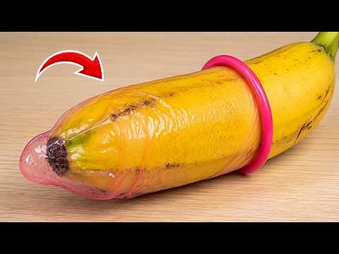 Just Put Banana into a Condom Mold! You'll Be Surprised by the Results! 😱 | Creation Invention
