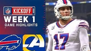 Buffalo Bills vs. Los Angeles Rams | Week 1 2022 Game Highlights | SSE