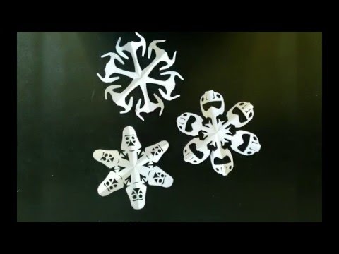 45 Креативная снежинка звездные войны - Creative snowflake star wars