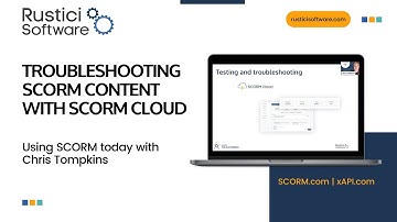 Troubleshooting SCORM content with SCORM Cloud