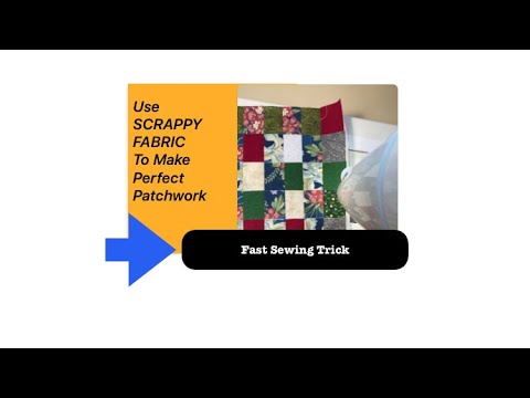 EPISODE 13: Use Scrap Fabric To Make Perfect Patchwork Blocks - YouTube