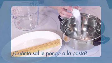 ¿Los italianos ponen sal a la pasta?