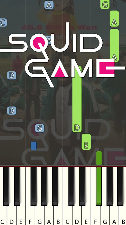 Squid Game OST 2 🎹 Way Back Then #shorts