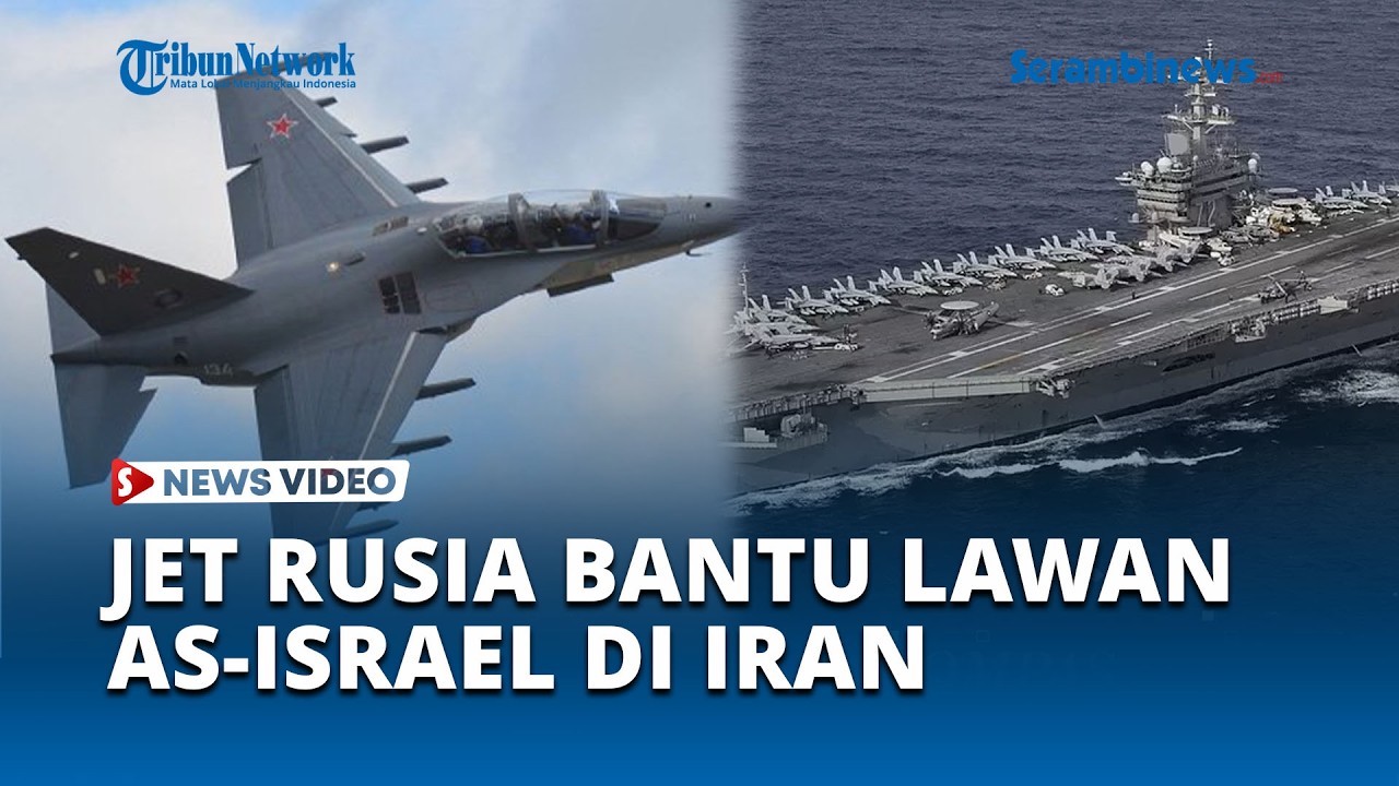 Iran Pakai Jet Tempur Rusia Cegat Serangan AS Israel