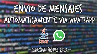 Envío de mensajes automáticamente por Whatsapp - Twilio & Java screenshot 5