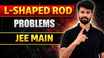 Ball Connected to Rotating L-Shaped Rod | Angular Velocity Problem |  #neet #jeephysics  #jeemains 