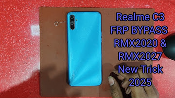 Realme C3 Frp Bypass Realme RMX2027 Google Account Lock Unlock Without pc New Method 2025