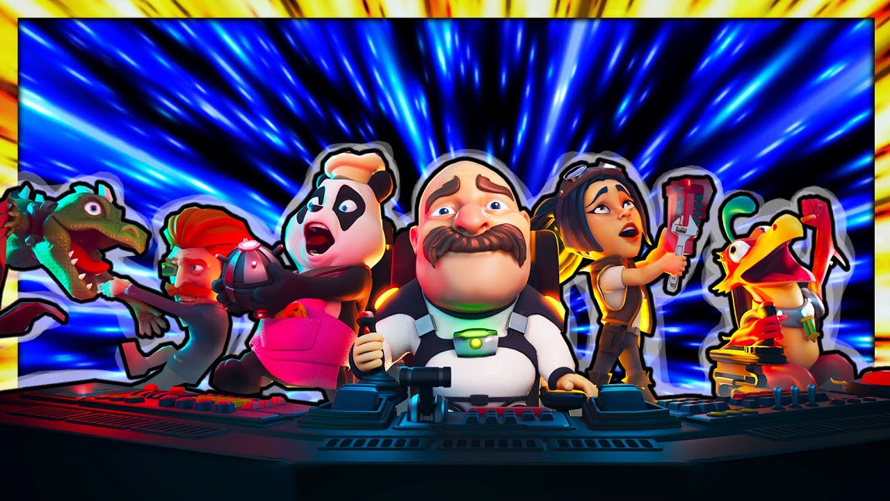 A 4 Player Co-Op FTL Overcooked Roguelike = This Means Warp!