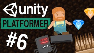 Unity Platformer Tutorial #6 - Spider Shooter Pool