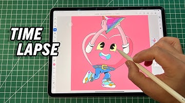 Adobe Fresco Time Lapse Drawing Tutorial