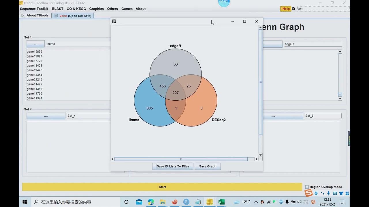 DEseq2/edgeR/limma差异分析包比较 YouTube