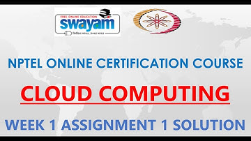 Cloud Computing | NPTEL | Week 1 | Assignment 1 Solution | Jan2021