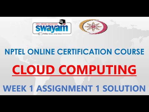 Cloud Computing | NPTEL | Week 1 | Assignment 1 Solution | Jan2021
