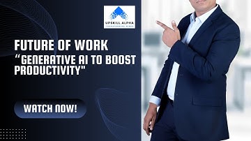 The Future of Work: How Professionals Can Leverage Generative AI to Boost Productivity