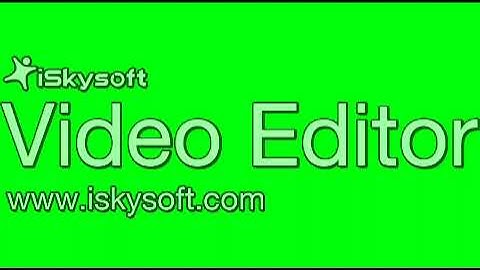 ISkysoft Video Editor On Green Screen 4.7.2 (FIXED) In 1080p