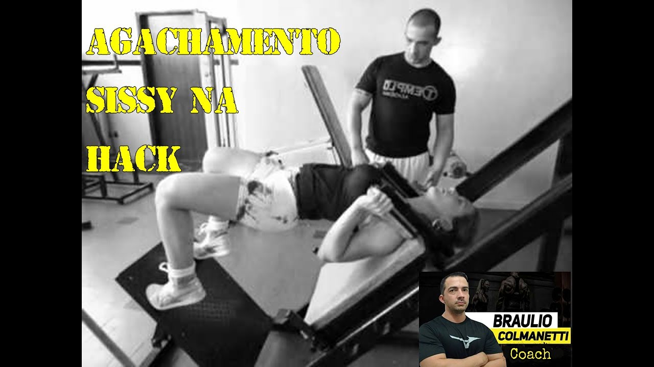 Agachamento Sissy na Hack Machine - YouTube