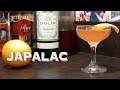 Japalac  a vintage cocktail with rye whiskey dry vermouth raspberry syrup  oj