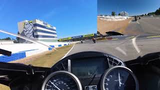Road Atlanta - Dave and Cameron - ZX14R vs Z900 - YouTube