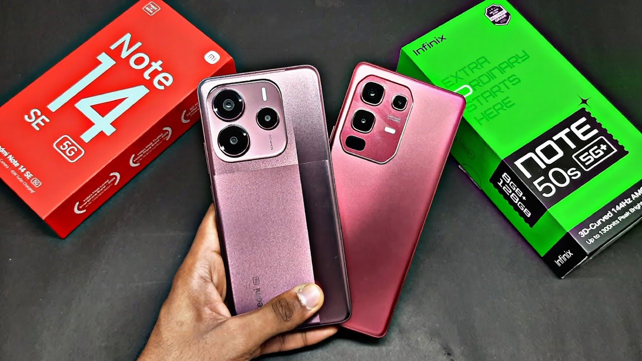 Redmi Note 14 SE 5G vs infinix Note 50s 5G - Konsa Best Hai?