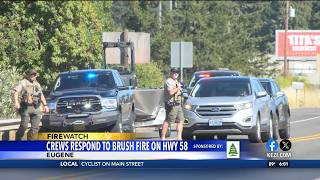 Fire Crews Quickly Knock Down Highway 58 Brush Fire