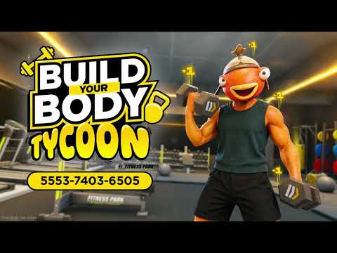 FITNESS PARK DÉBARQUE DANS FORTNITE : DÉCOUVRE NOTRE MAP BUILD YOUR BODY 🔥🎮
