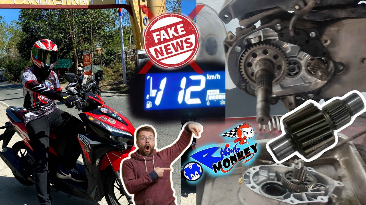 Click 125i Upgrade to 14t Gearing at Cvt lalakas ang Stock na Motor?