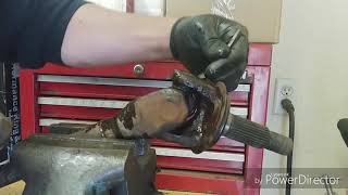 Jeep wrangler (and others) front axle joint replacement