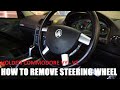 Holden Commodore VY - VZ  &quot;How To Remove Steering Wheel&quot;