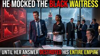 Billionaire CEO Challenged Black Waitress to Solve It Her Answer Cost Him a $600M Contract